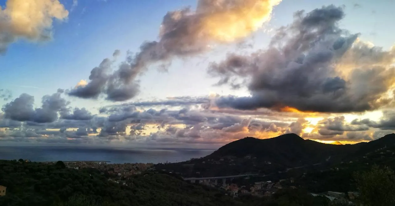 La Vivagna - Casa Vista Mare Tra Gli Ulivi Villa Leivi