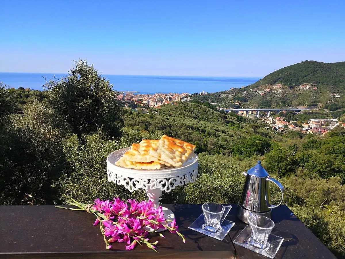 Prázdninový dům Vila La Vivagna - Casa Vista Mare Tra Gli Ulivi Leivi Itálie